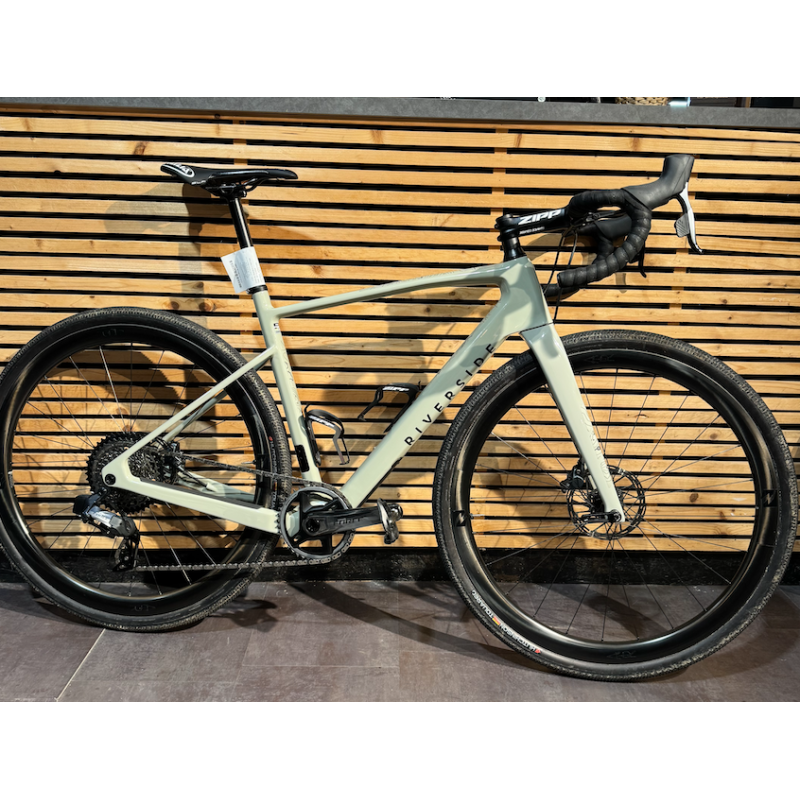 Gravel carbon Riverside, taille M, Sram Force AXS